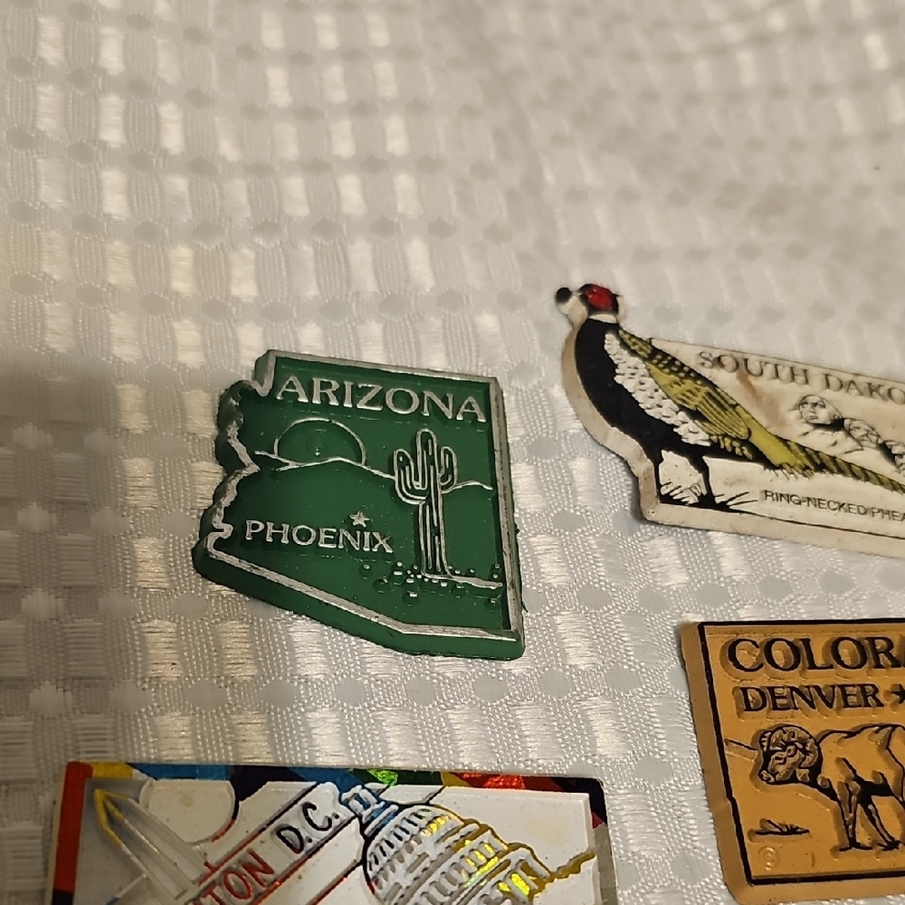 Colorful State Souvenir Magnets Set - Picture 2 of 7